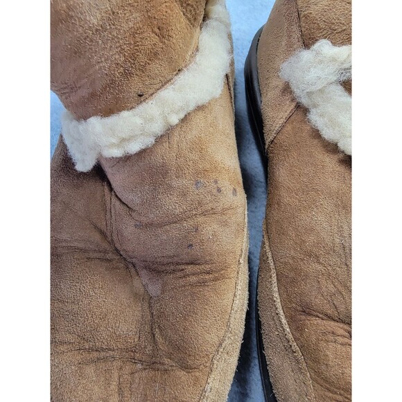 Ugg Boots Womens 8 Sundance Revival Australia Chestnut Sherpa Winter Warm READ - Picture 2 of 11